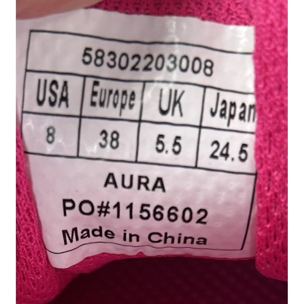 Brunswick Aura Purple/Pink Women's Bowling Shoes Size 8 - Picture 16 of 16
